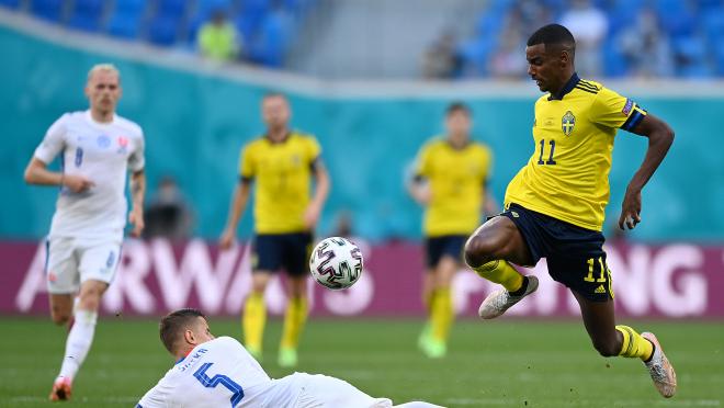 Alexander Isak Run vs Slovakia