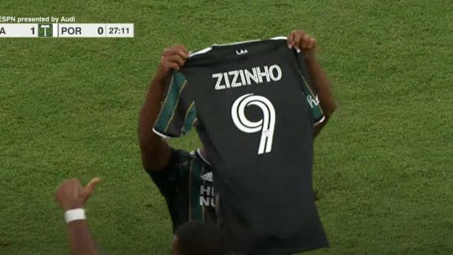 LA Galaxy Zizinho Tribute