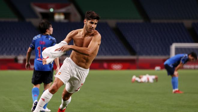 Marco Asensio Goal vs Japan Lifts Spain To Gold Medal Match