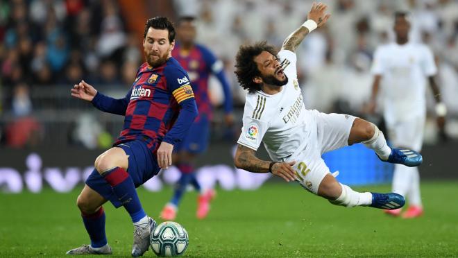 Lionel Messi and Marcelo