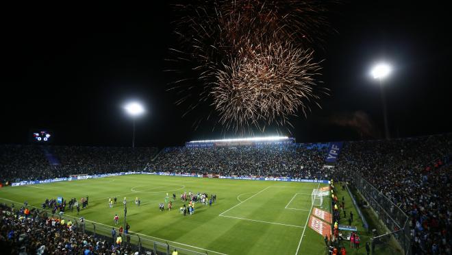 Prematch Fireworks Before Brazil Vs. Argentina