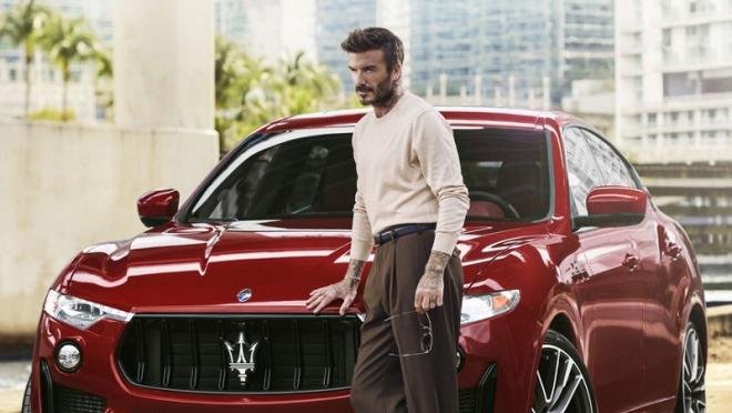 David Beckham Maserati