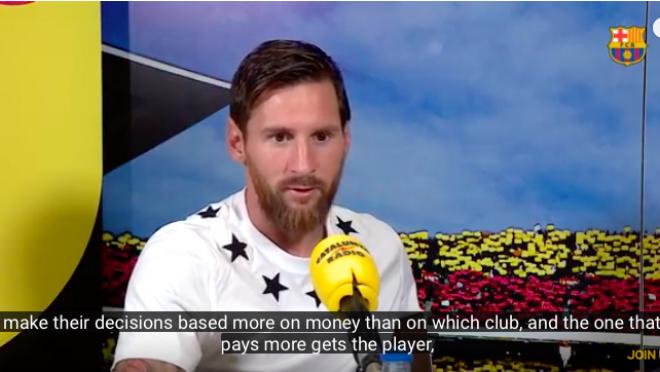 Lionel Messi long interview