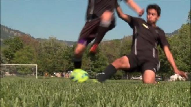 The18 Soccer Skills Video Slide Tackle 