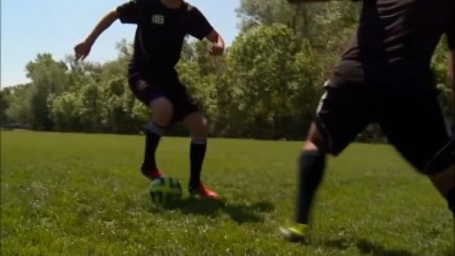 V Drag Soccer Skills Training Video 