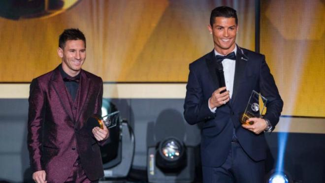 Cristiano Ronaldo and Lionel Messi are up for this year's 2015 FIFA Ballon d'Or.