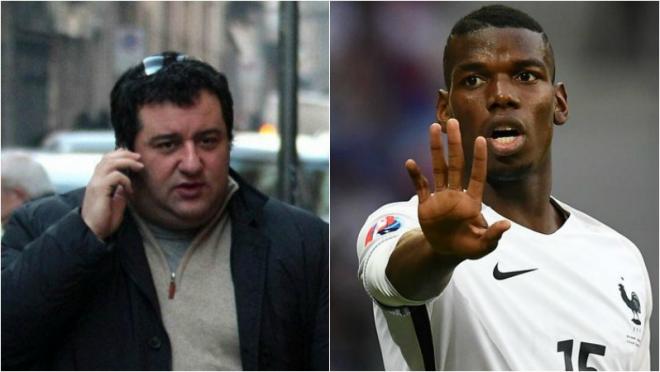 Mino Raiola Paul Pogba