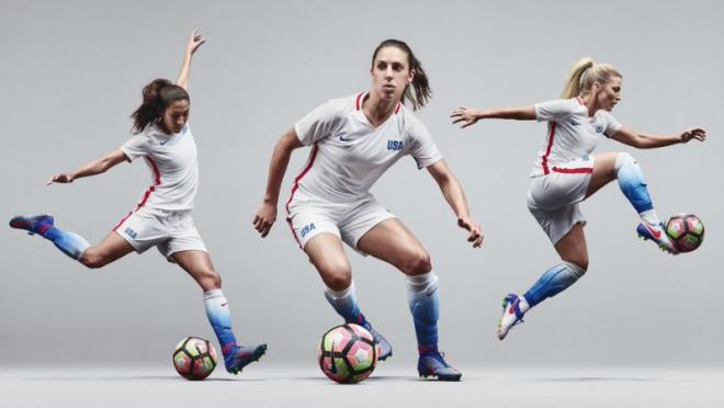 New USWNT kits for Rio Olympics.