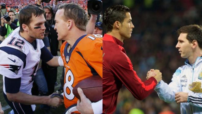 Brady vs Manning & Messi vs Ronaldo