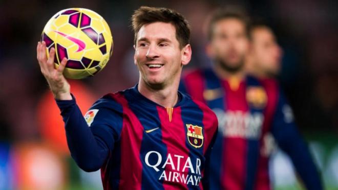 Lionel Messi Smiles