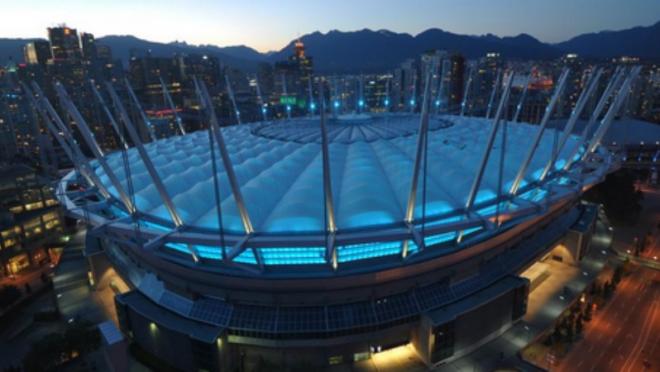 BC Place Stadium, Vancouver, BC.