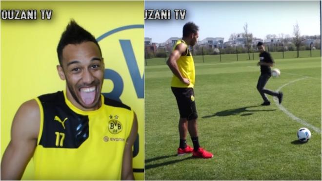 Pierre-Emerick Aubameyang Soufiane Touzani