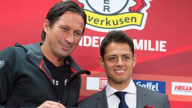 Chicharito broke Bayer Leverkusen's website