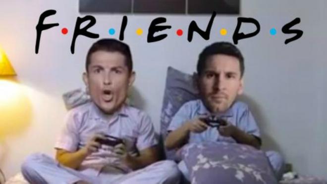 Cristiano Ronaldo and Lionel Messi are best friends