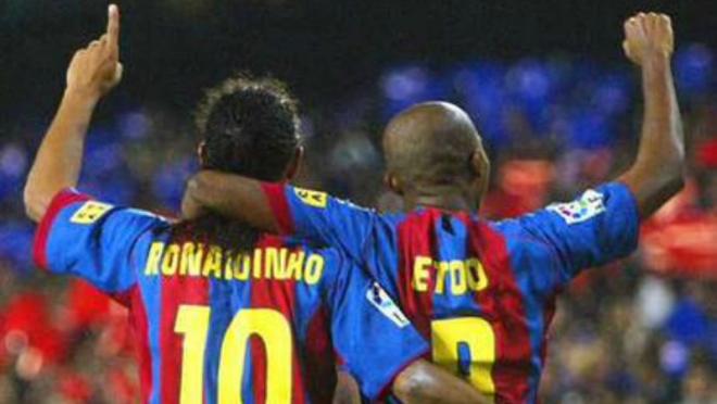 Ronaldinho and Samuel Eto'o will play in Turkey.