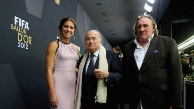 Sepp Blatter doesnn't know who Alex Morgan is.