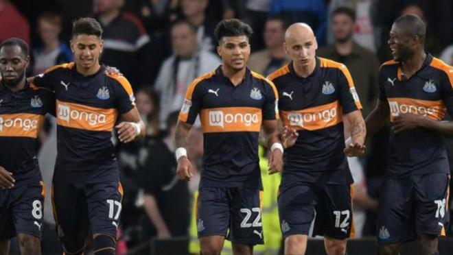 DeAndre Yedlin scored his first goal for Newcastle United.