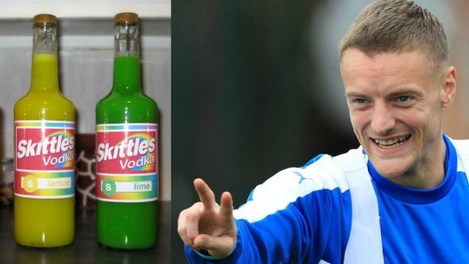 Jamie Vardy Skittles Vodka