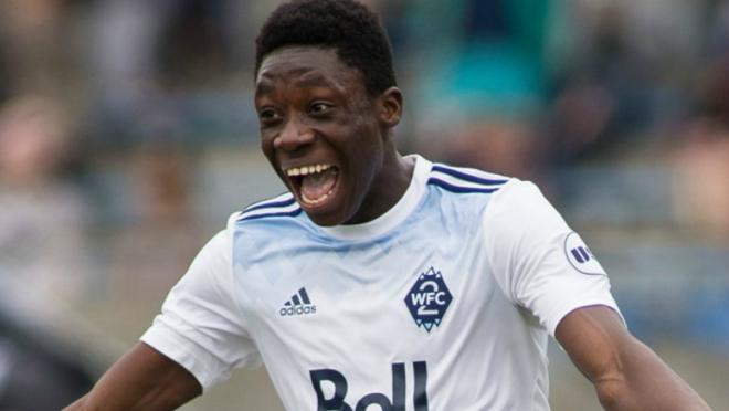 15-year-old Alphonso Davies