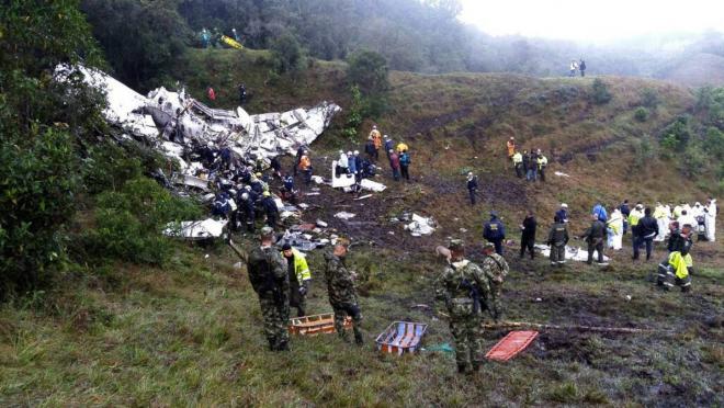 Chapecoense plane