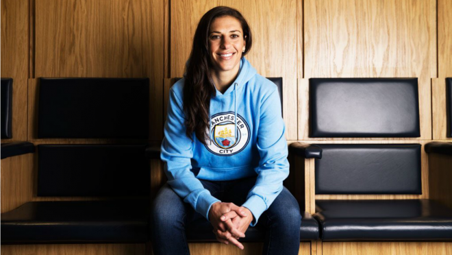 Carli Lloyd joins Manchester City.