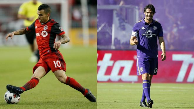 Sebastian Giovinco and Kaka