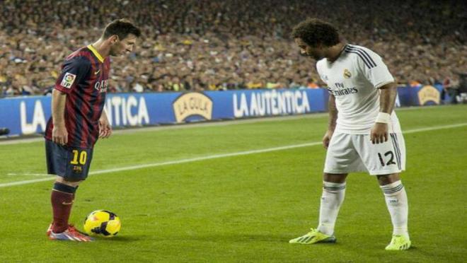 Lionel Messi vs. Marcelo