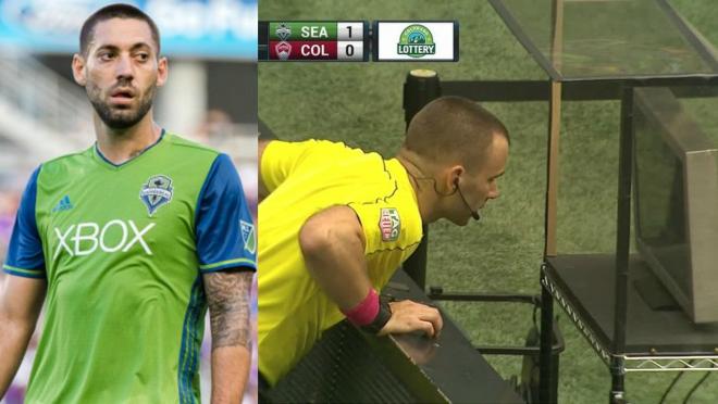 Clint Dempsey VAR red card