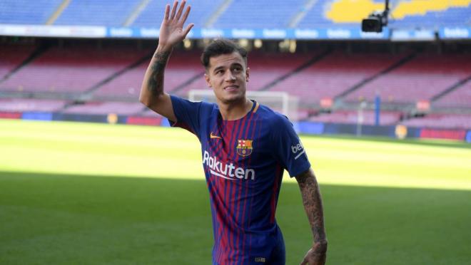 Philippe Coutinho Presentation Barcelona