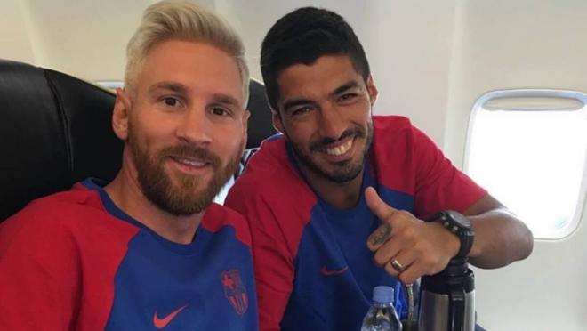 Messi and Suarez