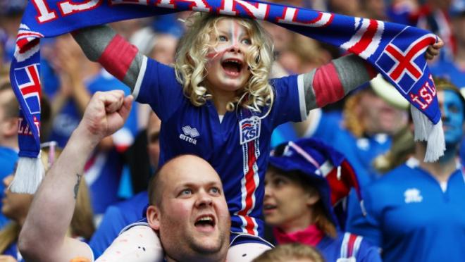 Iceland fans