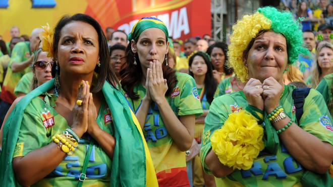 Brazil fans