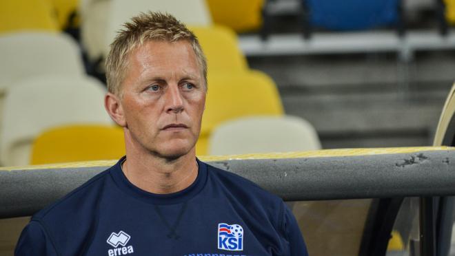 Iceland manager Heimir Hallgrímsson