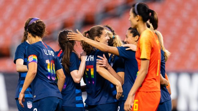 USWNT Roster vs Chile