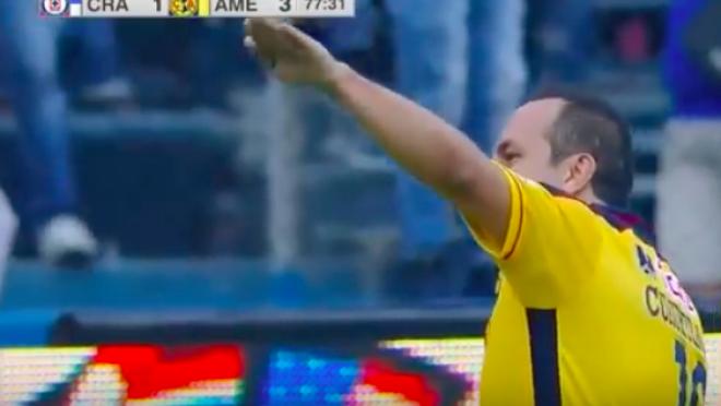 Cuauhtemoc Blanco America goal