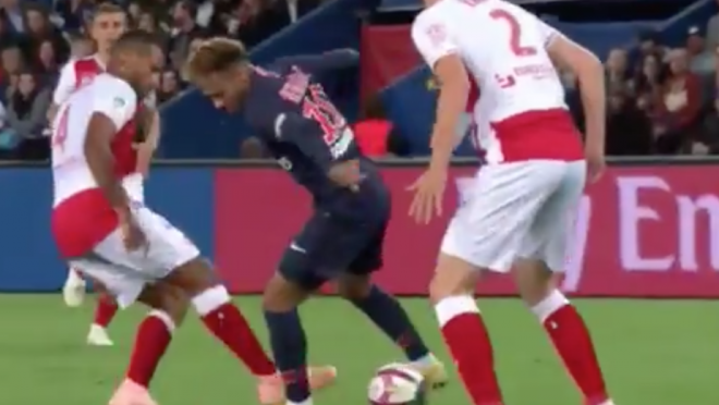 Neymar Skill Vs Reims