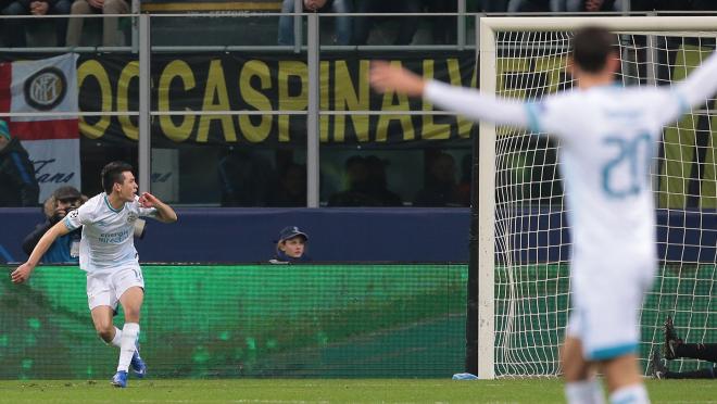 Chucky Lozano Goal vs Inter Milan