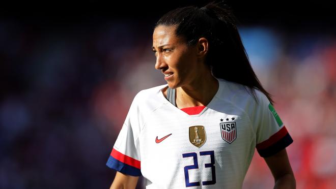 Christen Press USWNT Lineup vs Spain