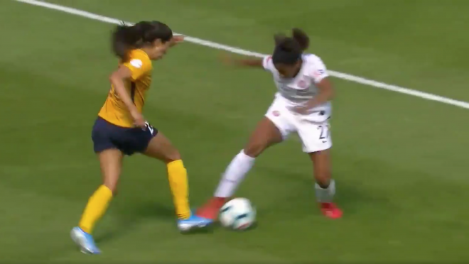 Christen Press Goal vs Portland