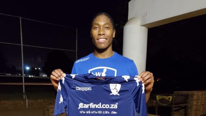 Caster Semenya Soccer