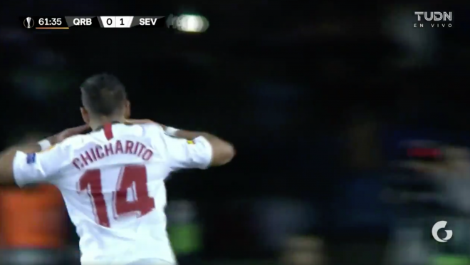 Chicharito Sevilla Goal