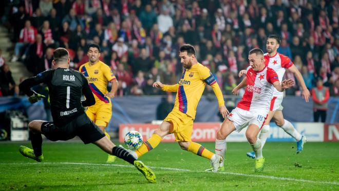 Slavia Praha vs Barcelona Highlights