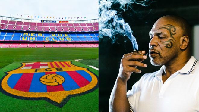 Barcelona Mike Tyson Camp Nou