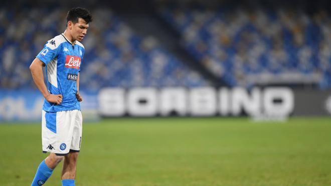 Chucky Lozano Napoli Training