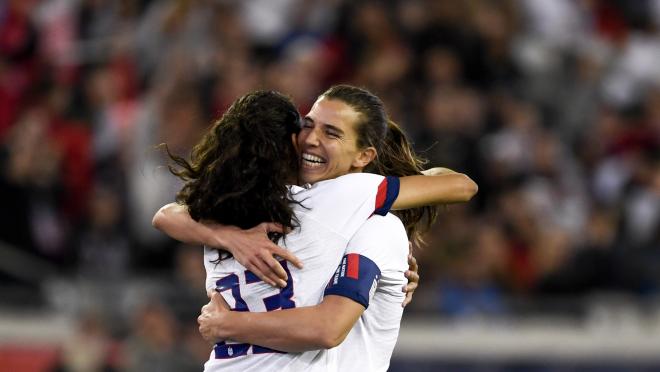 Christen Press Tobin Heath