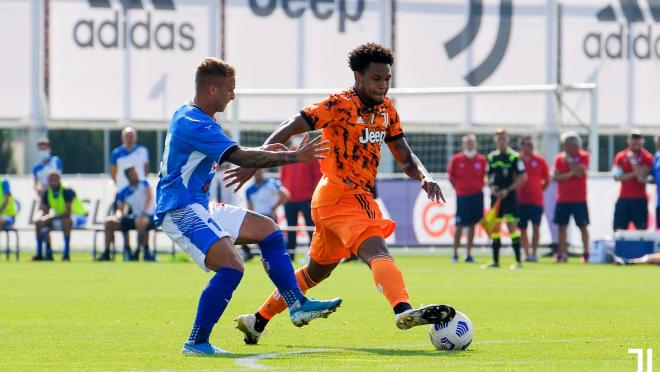 Weston McKennie Juventus debut