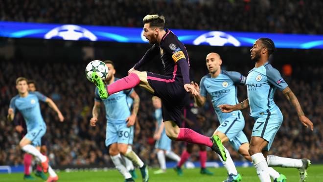 Lionel Messi Man City