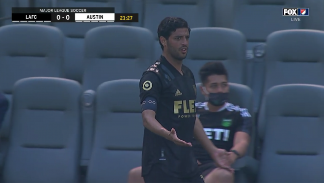 Carlos Vela Sub vs Austin FC