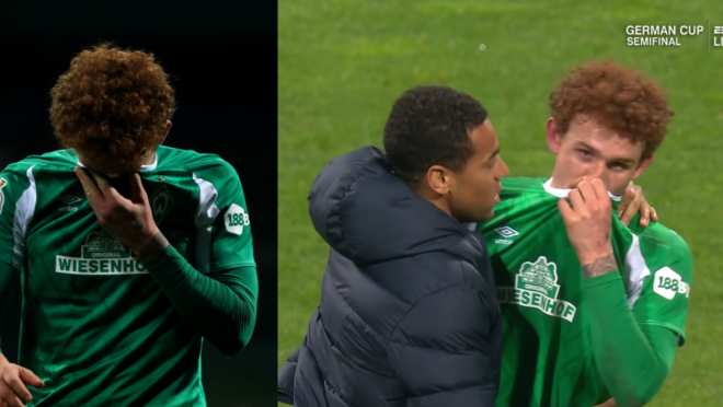 Tyler Adams Consoles Josh Sargent