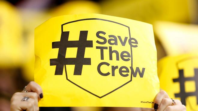 A Columbus Crew updated logo is in the works as the Crew name was saved once again.